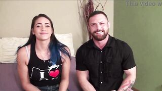 Casting Hopeless Amateurs sexy large tit big beautiful woman black large ass hotties get their taut twats pounded hard by large hard dick