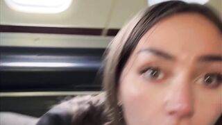 Make Me Cum Floozy - Sisi Rose Gets Screwed On A Intimate Jet -Amateur POV - Teddy Tarantino