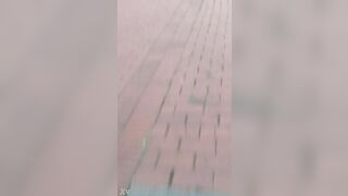 Jogging homosexual butt