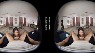 BRAZZERS - Breathtaking Kay Enchanting Lets Her Boyfriend & Her Sugar Dad Share Her Bewitching Vagina