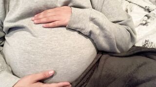 Preggy dad is exhausted (tmpreg)