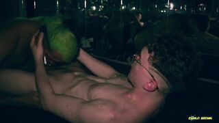 Sexy Dad Camilo Brown Giving an Outstanding Cum Exchange Oral pleasure To Large Knob Pretty Twink Nicolas Mucci