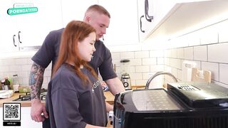 A ally from a dating app helps me wash the dishes and my ass.