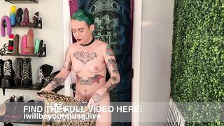 Trying On a Hot Catsuit My Neighbour Gave Me