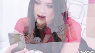 Brunette hair Sweetheart Vixi Rafi Gets Drilled After A Successful Teasing