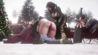 Christmas for Doxies - Perky Christmas