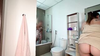 That Butt Was Also Much - Stepson Loses Control When Stepmom Walks In Exposed