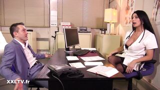 Ania Kinski, the breasty doctor