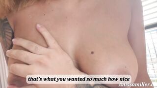 Perky Christmas stepson this day I will fulfill your dream of filling me with your milk. anissamiller