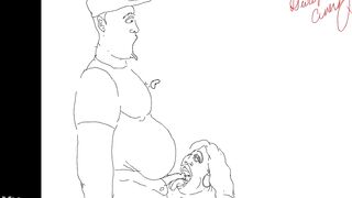 Black compilation of weenie suckin cum catching hoes