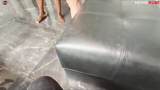 Maisa Pravo, the whore, getting her butt pounded by a super-endowed ebony dick - Nego Rubi, a hawt married woman.