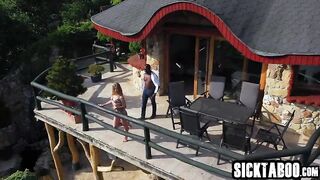 Excited large booty mother I'd like to fuck sucks penis previous to ass slam with large cock ebony boyfriend