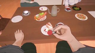 Having sex with everybody whilst the father is away NTR