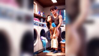 ai laundry sex