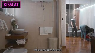 What Happens When Lustful Step Mama Shares Hotel Daybed with Step Son All Night?