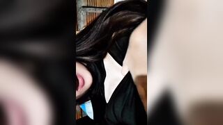 Yulieth Gomez touches herself and shows off her large titties