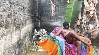 A Playful Day With My Black Lascivious Neighbour Outside The Abode