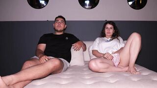 My stepsister keeps insisting I've coarse sex with her whilst we see vids.