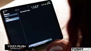 TUSHY Anal-Obsessed Redhead Sirena Milano Likes Getting Her Constricted Booty Filled Up