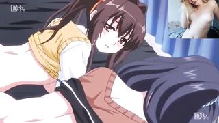 Most excellent three-some in his life [uncensored anime English subtitles]