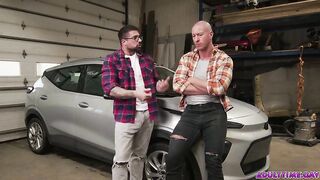 2 boys Ryan Bones and Web camera Crawford masturbate in advance of going on a camping travel, with men merely! But the concupiscent fuckers take it one step further and try homo sex!