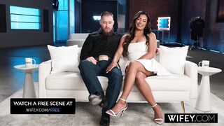 WIFEY Pretty Hotwife Karina Valentina Gets Screwed Hard Whilst Hubby Watches