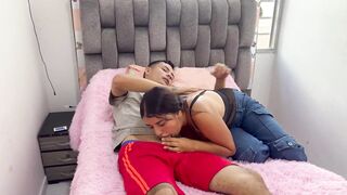 My little stepsister comes home late from a party and I screw her hard in swap for keeping the secret.