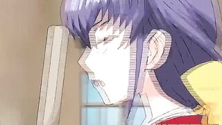 Manga teen bangs sexually excited redhead and landlord