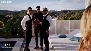 Unexpected three BBC Group sex During Photoshoot,Irish Snowbunny Tina Snow Urinated On & Destroyed