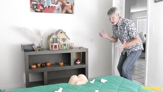 ManPuppy: Richard Lennox Raw Bangs His Stepsons Butt Toy In The Bedroom