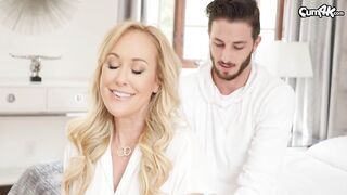 Stepmom Empties Stepson's Balls With Her Neglected Screw Gap