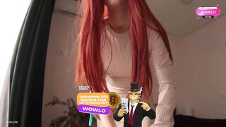 Step Mamma caught Step Son with morning boner and helped him cum on her large round butt