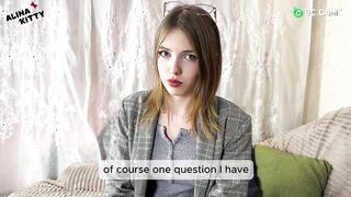 Went to Therapist with Severe Depression – That babe Told “Recent Method” & Ended with Jizz flow on Her Face