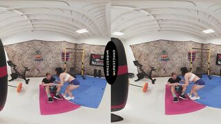 BRAZZERS VR - See Lulu Chu Screw Her Client In The Gym In advance of That babe Returns To Suck Your Knob