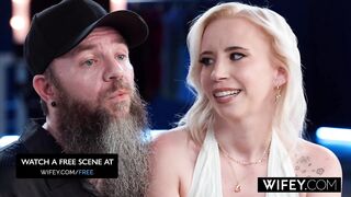 WIFEY Taut Blond Hotwife Norah Nova Gets Filled Up By Giant BBC In Front Of Hubby