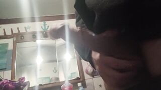 Solo masturbation during the time that i've a second away