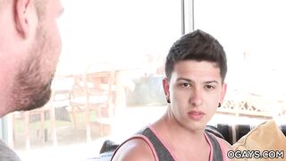 Hirsute Bear Makes Love with a Slender Homo