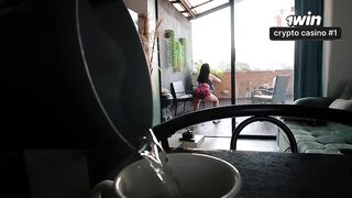 My most excellent ally's stepfather gave me a great bang.