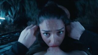 Booty to throat underneath the stars with large-butt Spanish female-dominator, Nuria Millan