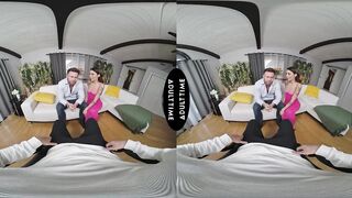 UP CLOSE VR - U See Your Neighbour Have a fun Your Hawt Girlfriend Vanessa Sky's Vagina - CUCKOLD POV