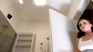 Hottest redhead real mother I'd like to fuck wife with the shortest petticoat and tan color fishnet nylons in the baths