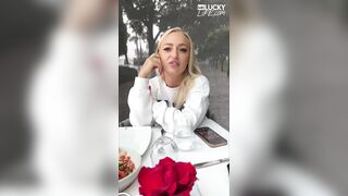 Romantic Rainy Screw Date With Hawt Hottie Elana Bunnz