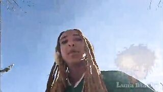 I Meet a Stud on the Street and this guy Destroys my Cunt and Makes me Swallow his Cum - Luna Blackx