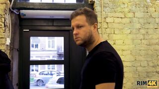 RIM4K. Russian hottie is married but it doesnt stop her from licking hunk anal opening