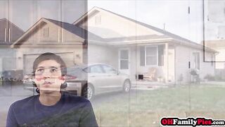 Demi Hawks and large breasts Oriental Sawyer Cassidy super bowl party three-some