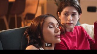 We Were Having Lesbo Sex, But Then The Chap Woke Up... 4K HD Tim Team