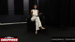 TEAM FUCK CREAMPIE - Ravyn Alexa Filled with Creampies in Wild Group sex Bang