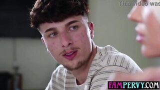 Large tits curvy hopeless mother I'd like to fuck stepmom devours stepsons large ramrod