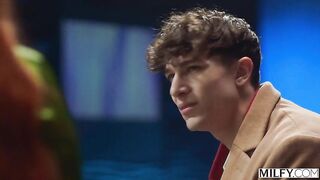 MILFY Married Redhead Lauren Phillips Gets DPed By 2 Men