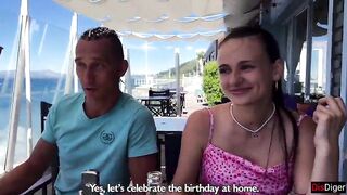 Swingers Couples Meet for a Wife Exchange and have Ardent Sex on the Same Daybed